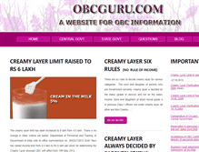 Tablet Screenshot of obcguru.com